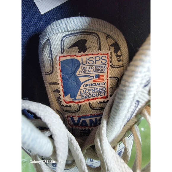 Vans USPS x Authentic \'Denim\' Size 8.5 Mens VN0A5KRDJZ8 Original Box main image 8
